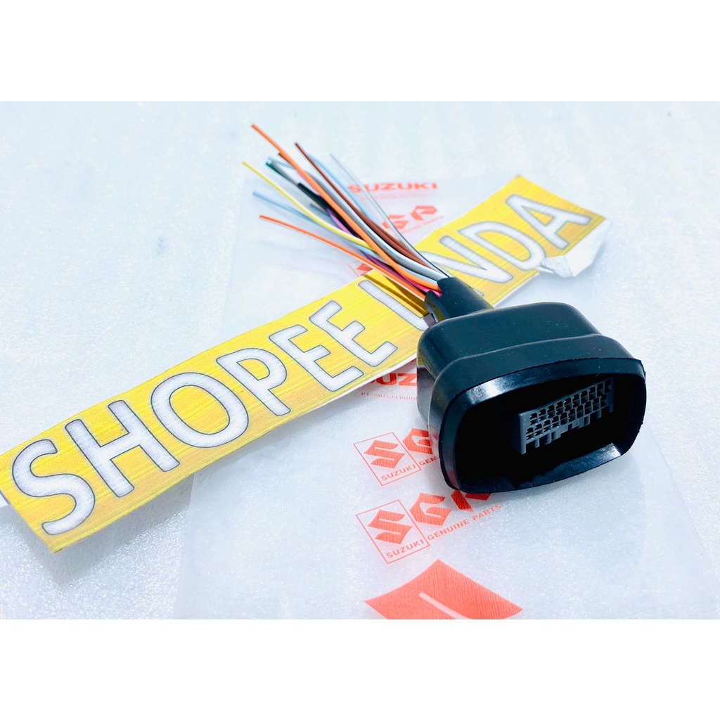 KABEL SOKET PIN 20 SPEEDOMETER SATRIA FU FI GSX 150 NINJA MONO CABLE SOCKET SPEEDO SPEDO METER BARU 