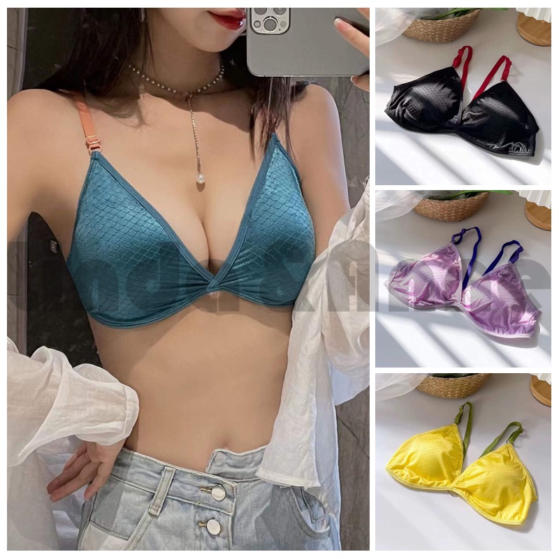 Bra Sexy With Cup Fashion Bikini Korea Import - Bra Sexy Tanpa Kawat Bahan Halus