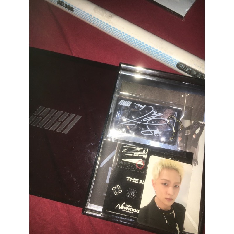 album repackage ikon new kids black ver the new kids hanbin jay jinan dongi june bobby yunhyeong