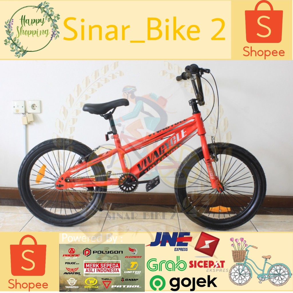 Sepeda Bmx 20Inch VivaCycle Ban Jumbo 3.0 (Ekspedisi)