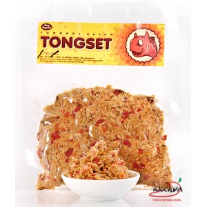 

Tongkol Setan - TONGSET Level Ori / S / SS / SSS/ SSSS (pedas gilaa) Abon Ikan