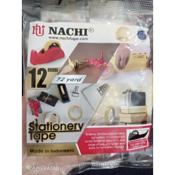 

Isolasi NACHI 12 mm 72 yard