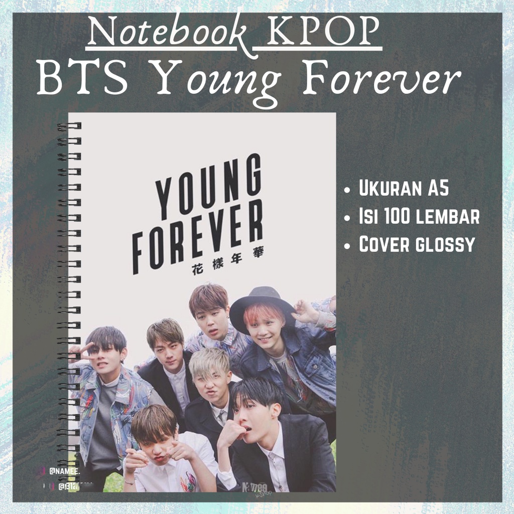 

BTS Notebook Young Forever