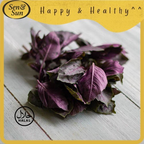 

Sen&Sun Daun Basil Petra Ungu Hydroponic 20 gr