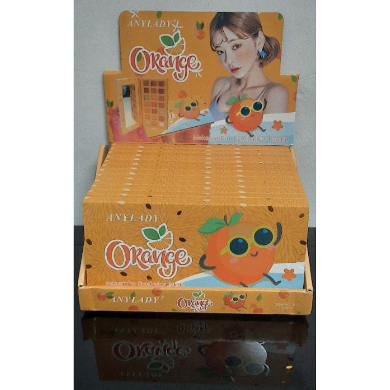 PROMO!!!EYESHADOW PALETTE ORANGE ANYLADY NO.516