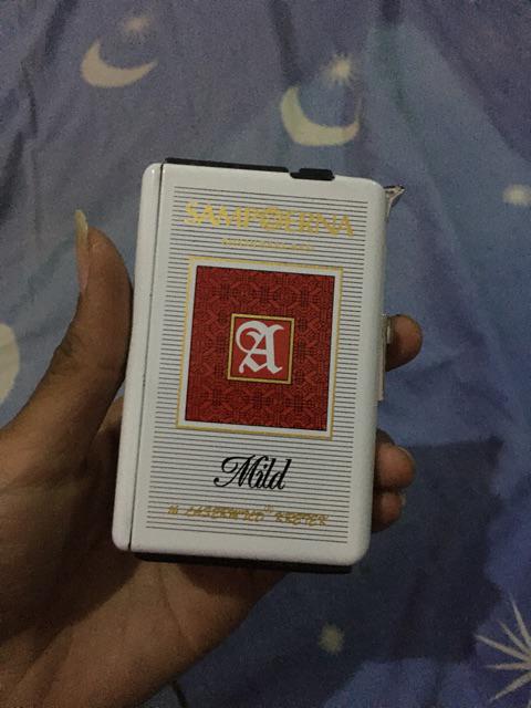 Kotak Rokok Sampoerna Mild Dan Korek Gas / Kotak Rokok Korek Gas Sampoerna Mild