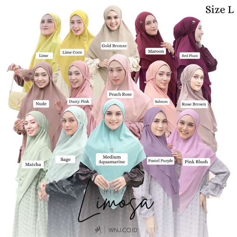 Khimar New Limosa Wanoja Hijab