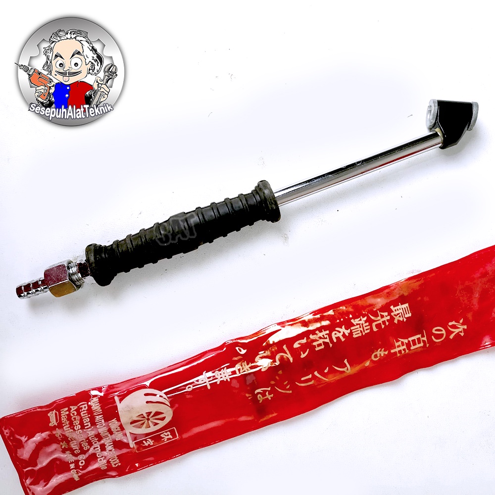 Jual Tire Chuk Panjang Karet / Alat Isi Angin Panjang Air Chuck Gagang Karet 30 cm Shopee