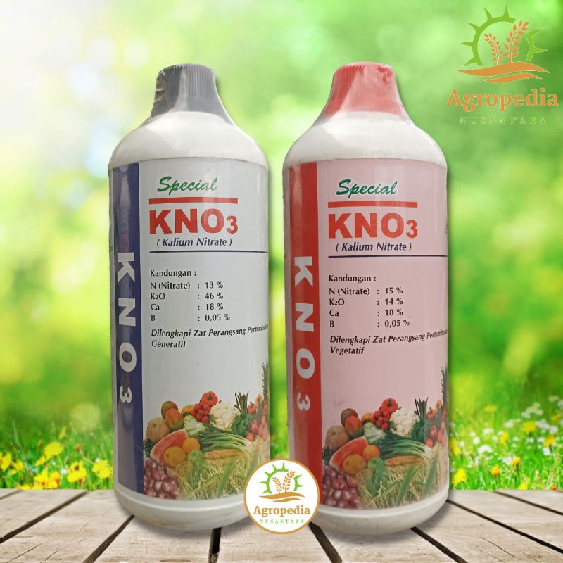Pupuk Kno3 Cair + ZPT 1 Liter untuk Merangsang Pertumbuhan Tanaman dan Membesarkan Buah-buahan