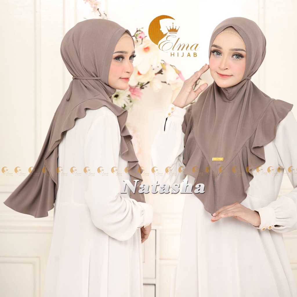 Hijab Instan Non Pad Natasha Rempel By Elma Hijab