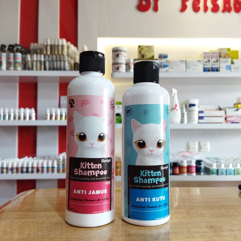 Shampoo Starlight KITTEN 250ml shampo anak kucing 250ml