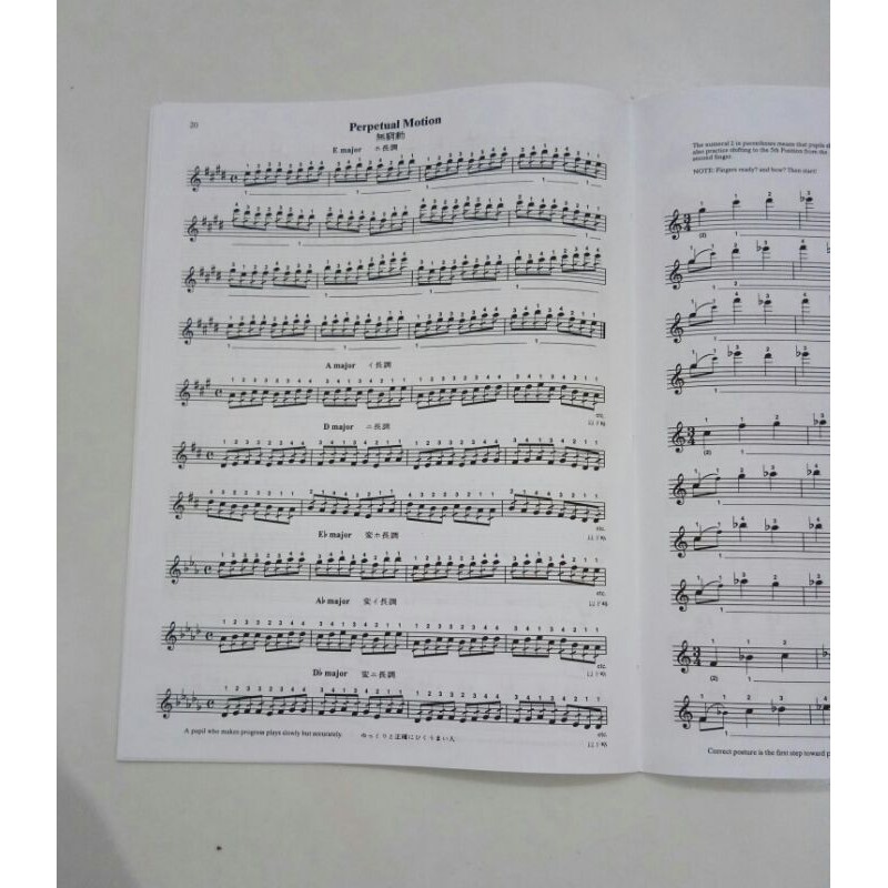 Suzuki Position Etudes Buku biola Suzuki Position etude by Shinichi Suzuki for violin