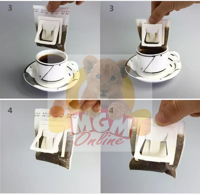 Kertas Saring Kopi Coffee Drip Bag Filter / Tea Bag Coffee Bag - 5 pcs