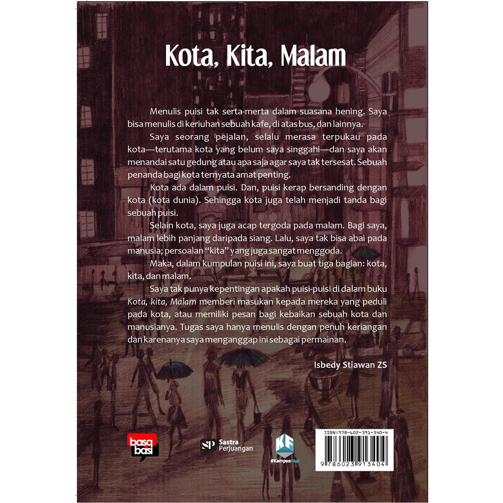 Buku Kota Kita Malam - Basabasi