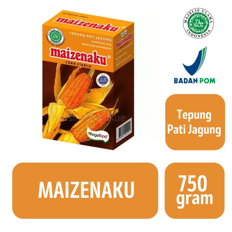 

Maizenaku Tepung Pati Jagung [750gram & 150gram]