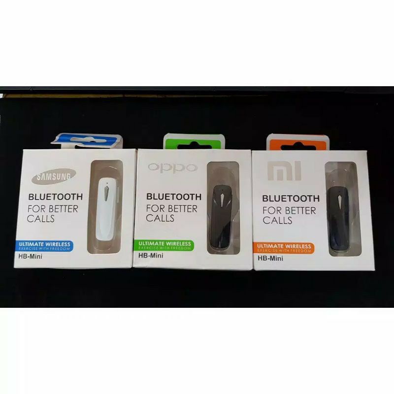 HF Bluetooth wireless Single kuping kwalitas bagus