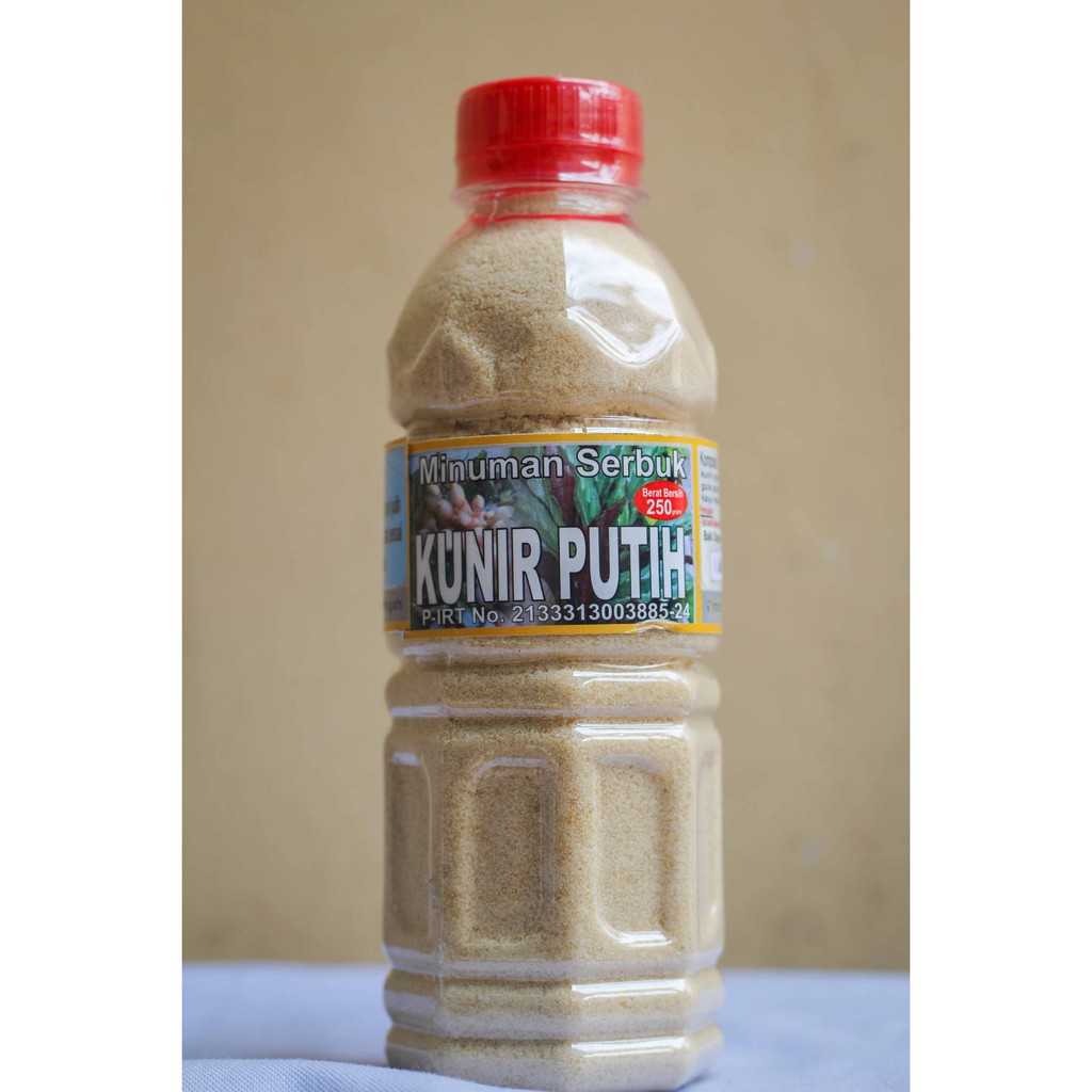 

KUNIR PUTIH - JAMU INSTAN BUBUK " MINUMAN TRADISIONAL " HERBAL