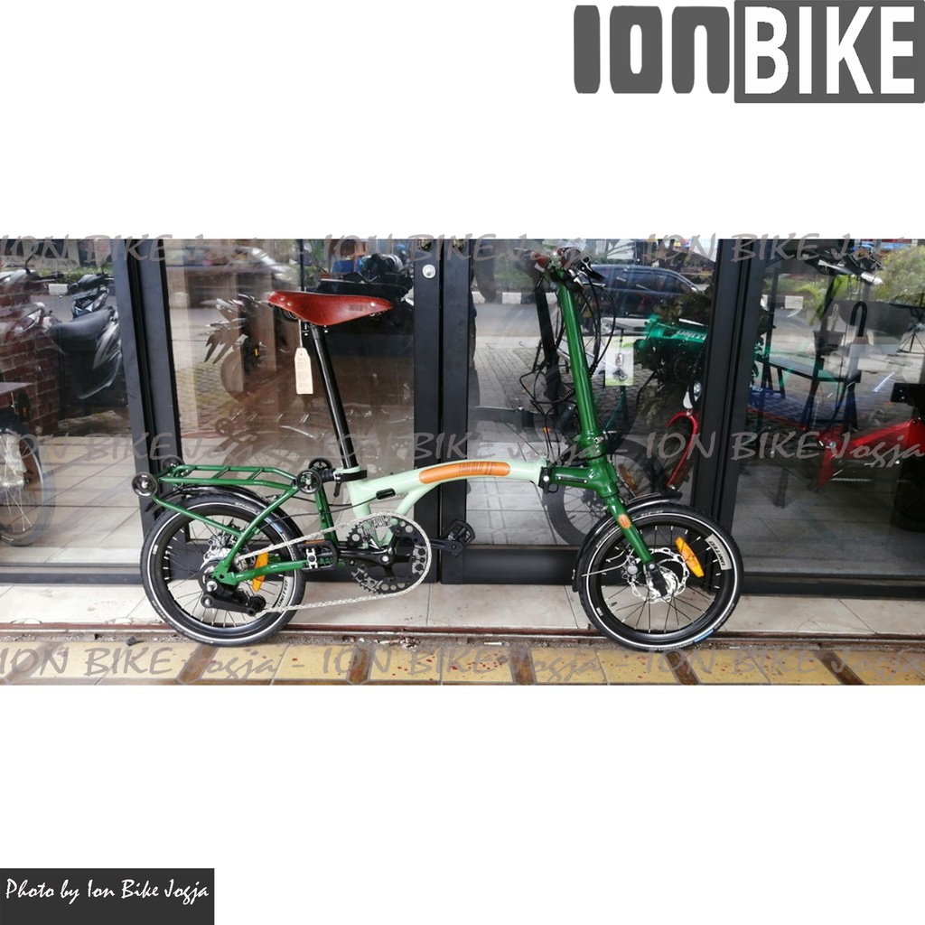 Sepeda Lipat 16 United Trifold 11D 11LE 11 Speed Internal Gear Alloy Discbrake Murah Awet Seli