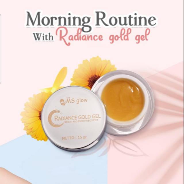 RADIANCE GOLD GEL MSGLOW / RED JELLY