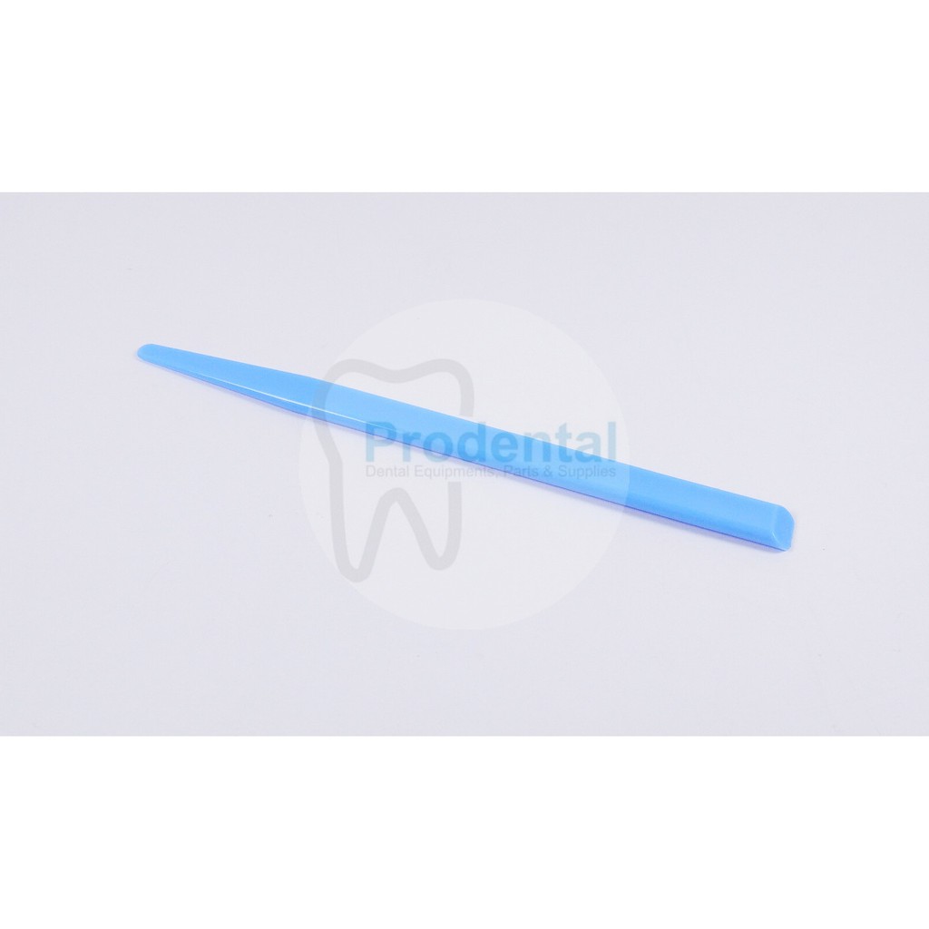 Dental spatula agate gic mixing blue