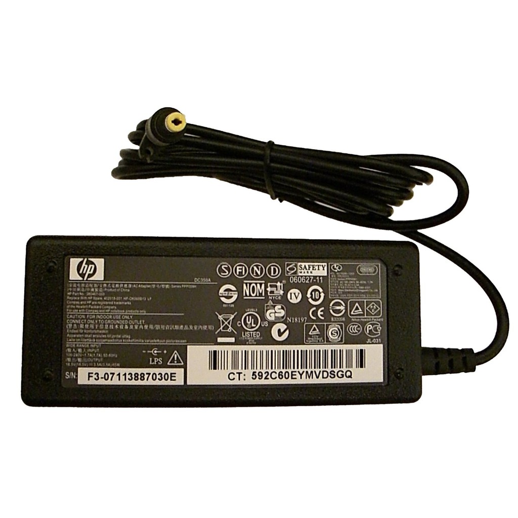 adaptor cahrger casan laptop compac HP Pavilion DV1000 Series