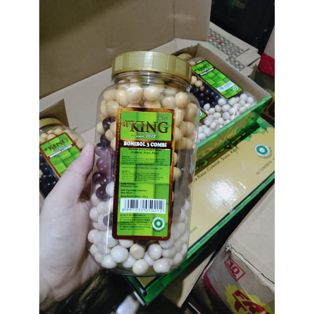 D'King Bonibol Coklat cokelat bonibol cokelat murah D'KING bonibol 3 combi cheese milk dan chocolate
