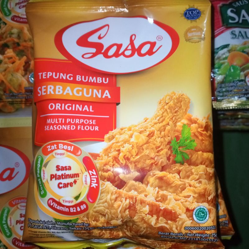 

SASA tepung bumbu serbaguna renceng 10 sachet