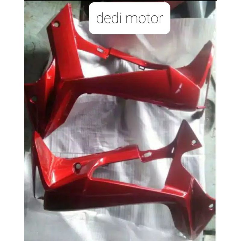 cover sayap supra x 125 Betmen merah / sayap supra x 125 betmen maroon  2006 - 2014 merah maroon