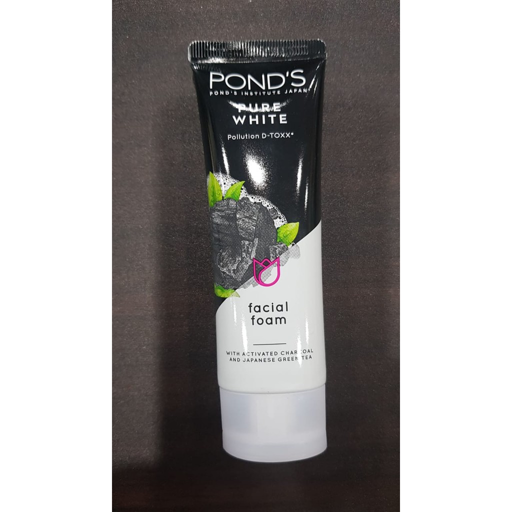 facial foam ponds hitam