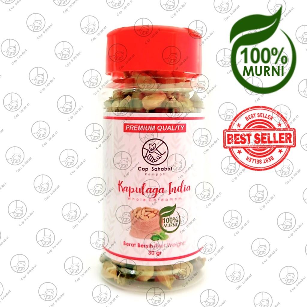 Cap Sahabat - Kapulaga India Botol Premium / Cardamom Pods