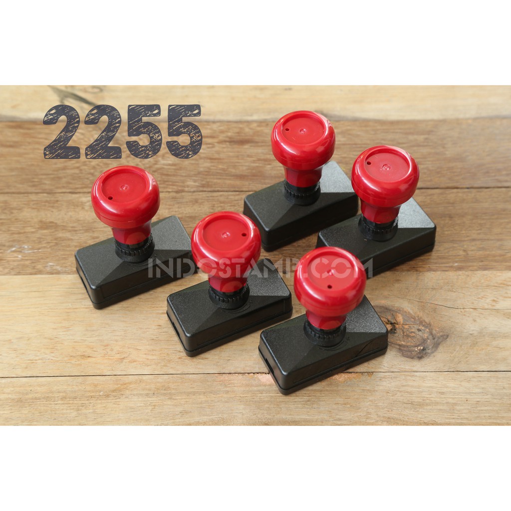 

gagang stempel flash 2255 1Kilo 21 pcs stamp kualitas terbaik indostamp