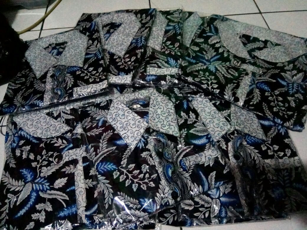 Atasan Batik Dolby Dolbi Dobby Doby Tenun Sutra Tulis Halus Katun Atbm Baron ,sarombit Atasan