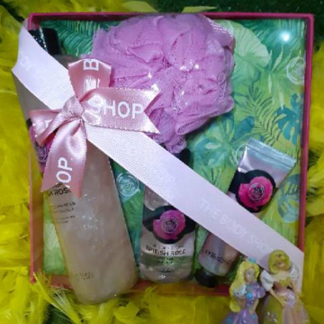SESERAHAN NIKAH THE BODY SHOP BRITISH ROSE / BRITISH ROSE THE BODY SHOP