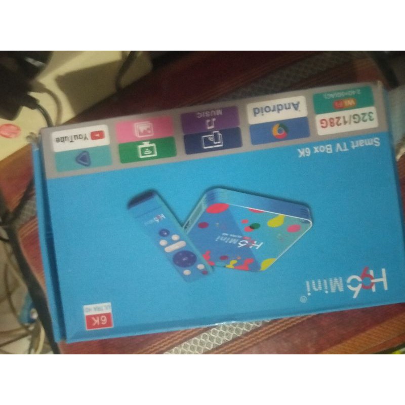 Smart tv box h96 mini