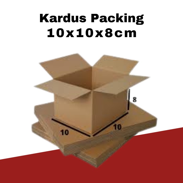 

TERMURAH Kardus Packing Ukuran 10 cm Panjang Lebar 10 cm Tinggi 8 cm