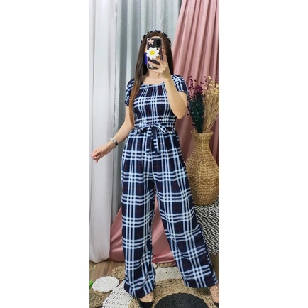 Jumpsuit Wanita Jumpsuit Smoke Jumpsuit Korea Sabrina Jumpsuit sabrina