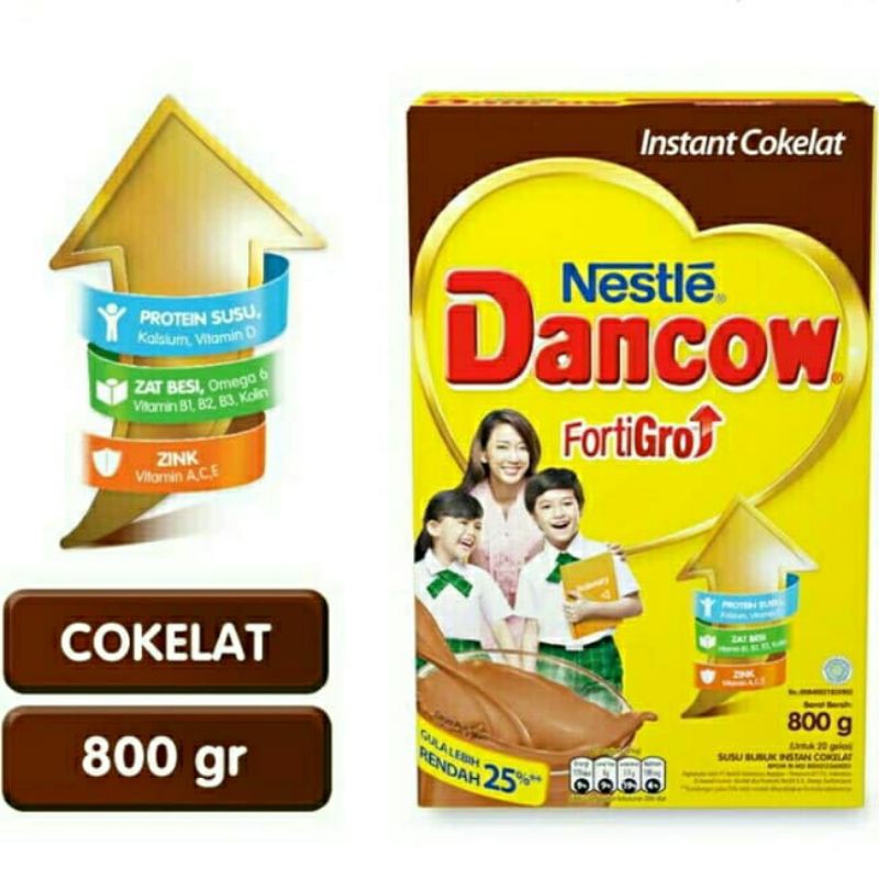 

DANCOW FORTIGRO INSTANT COKELAT 800gr