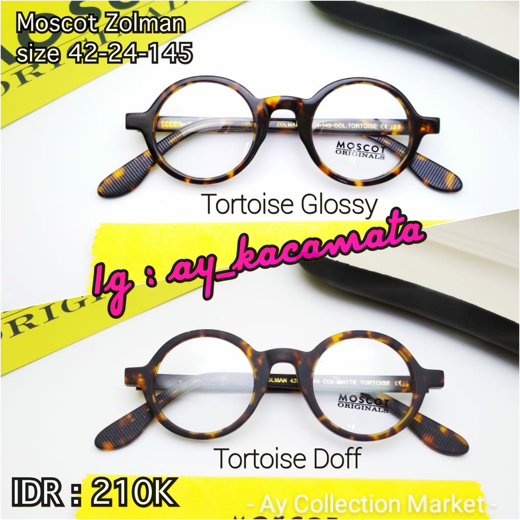 Frame Kacamata Moscot Zolman Grade Original