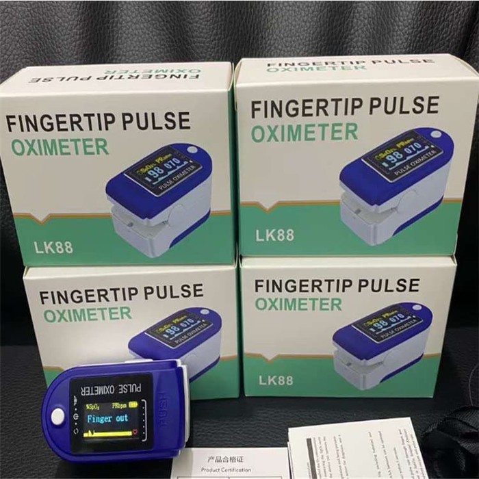 Fingertip pulse oxymeter oximeter SpO2 TFT Full Colour LK88