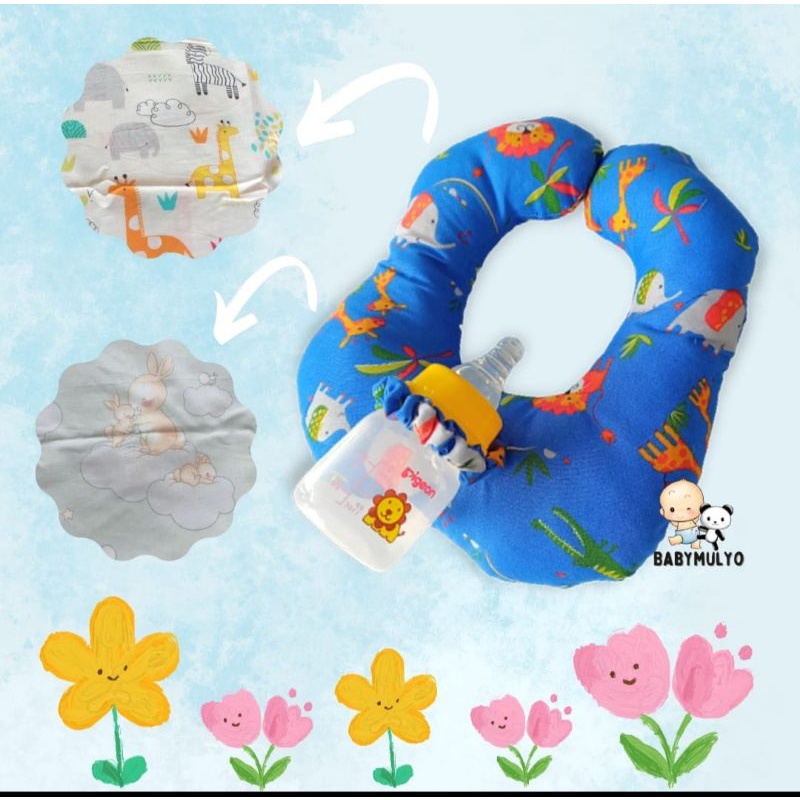 Bantal Botol Bayi / Bantal Bayi / Bantal Penyangga Botol Susu / Bantal Penyangga Dot / Bantal Tidur Bayi