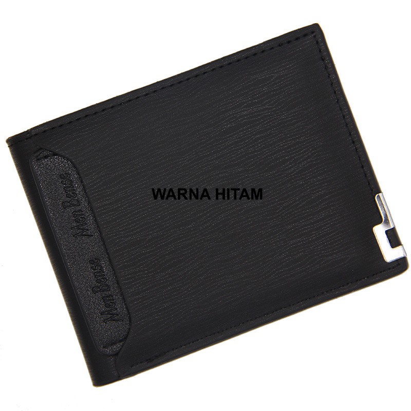 DOMPET UANG PRIA KUALITAS PREMIUM ORIGINAL MENBENSE WALLET KULIT PU HIGH GRADE 119B-189