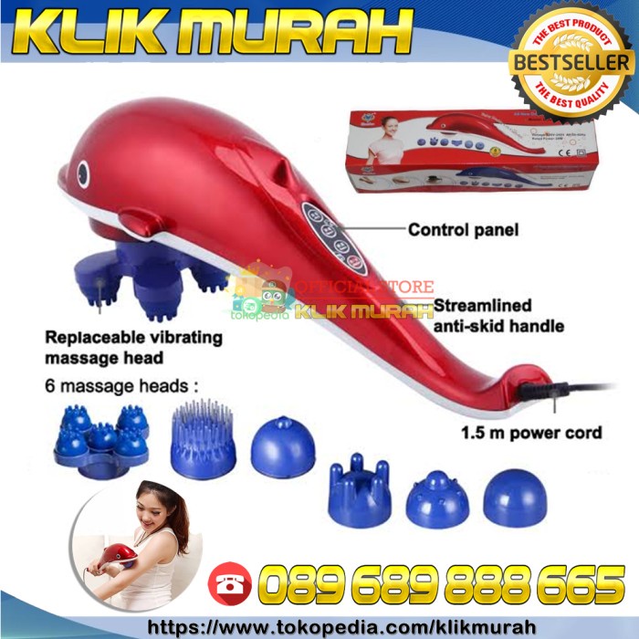 Alat Pijat - Alat Pijat Dolphin Lumba Lumba Inframerah Dolpin