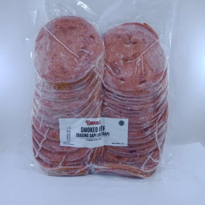 

Daging Asap - Smoked Beef Daging Sapi Asap Slice 1 Kg Halal Premium Enak