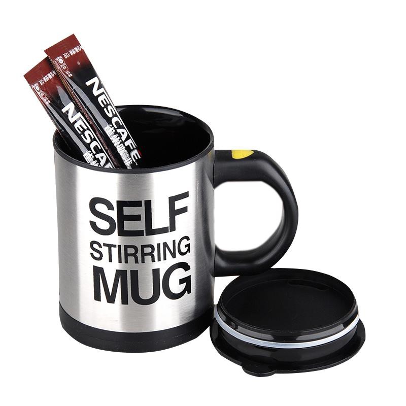 Gelas Pengaduk Otomatis Kopi / Teh Self Stirring Mug - Random