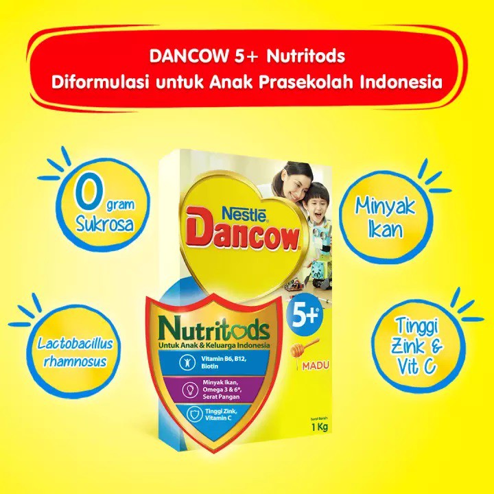 Dancow 5+ Susu Pertumbuhan - 750 gr