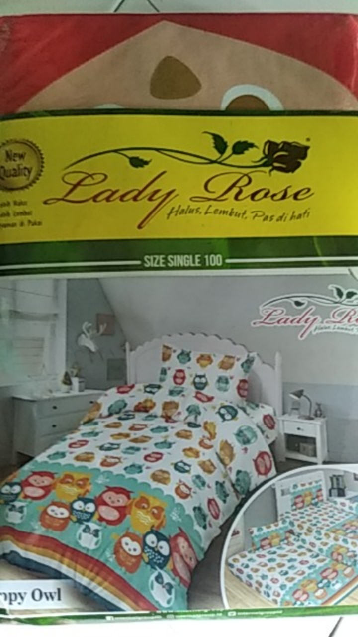 Lady Rose - Sprei Small Single Royal Princess / Cat Love / Shimmer And Shine