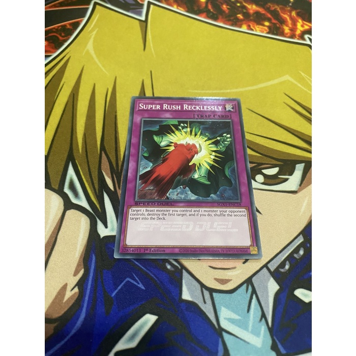 Super Rush Recklessly YUGIOH TCG Speed Duel GX