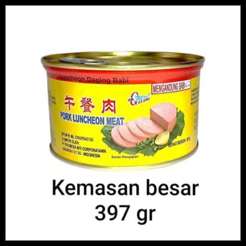 Ma ling FYF / TTS Luncheon Pork Meat 397gram / 170gram / Daging Ham Babi Maling Non Halal