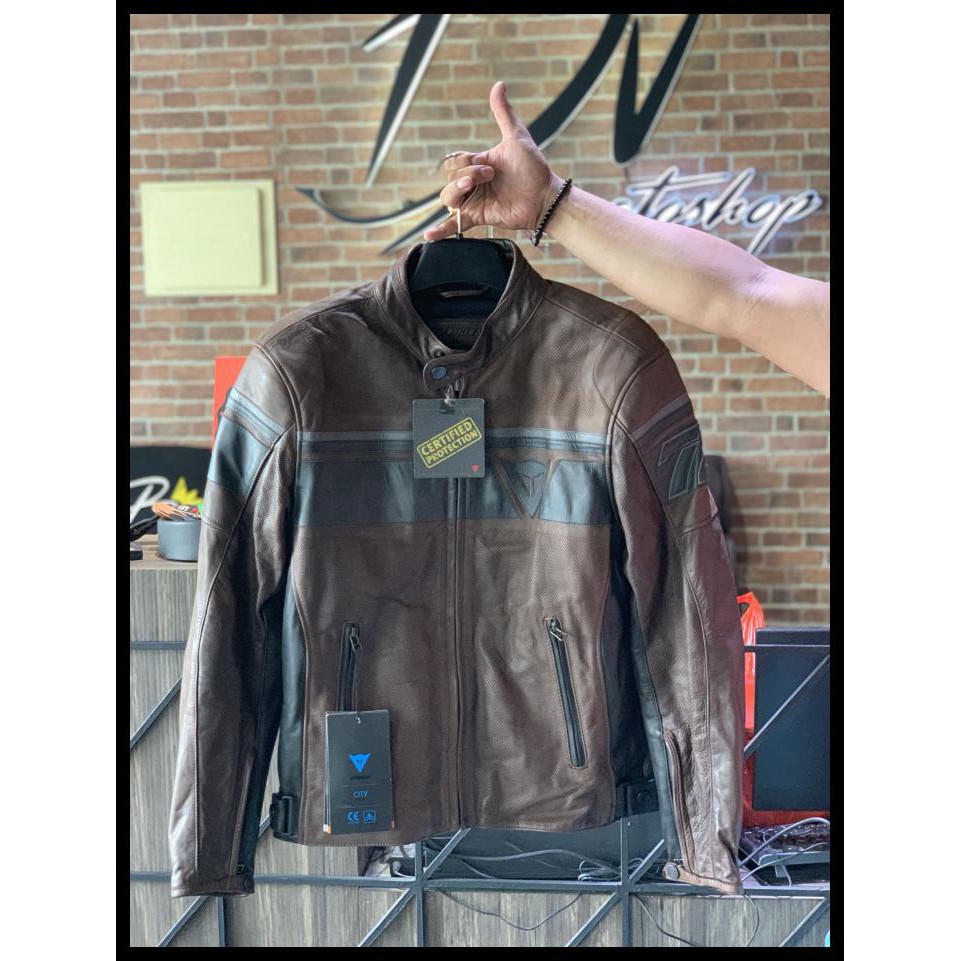 Dainese Blackjack Perf Leather Jacket