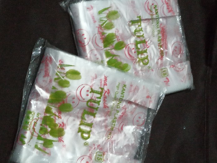 Kantong Plastik Kresek Bening Terimakasih Ukuran 15 Isi 200gram / Hd Terimakasih Bening